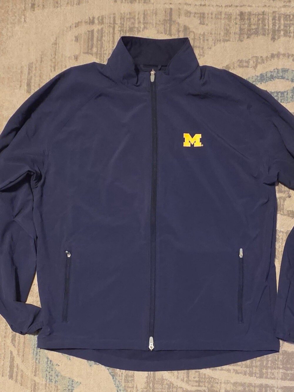 Peter Millar Michigan Jacket. Size L. Navy. EUC